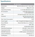 Ubiquiti Networks RP-5AC-Gen2 Blanc Connexion Ethernet, supportant l'alimentation via ce port (PoE)