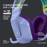 LOGITECH G G733 LIGHTSPEED Wireless RGB Gaming Headset Headset full size 2.4 GHz wireless lilac