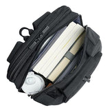 Sac à dos pro 15,6"-16"passant valise Polyester ECO noir dép