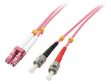 LINDY Optic Cable LC/ST OM4 2m 50/125 Multimode