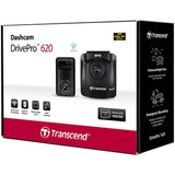 TRANSCEND DrivePro 620 Dual Dashcam 32Gox2 Dual Camera 1080P Sony Sensor GPS