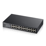 Zyxel GS1100-24E Non-géré Gigabit Ethernet (10/100/1000) Noir