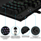 LOGITECH G512 Carbon Lightsync RGB Mechanical Gaming Keyboard with GX Brown switches Carbon FRA Central