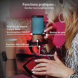 CHERRY Microphone UM 9.0 PRO RGB USB omnidirectionnel