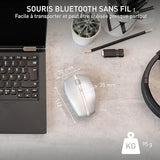 CHERRY Souris Gentix BT Bluetooth Frosted Silver