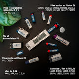 ANSMANN Testeur de piles Comfort Check