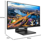 PHILIPS 242B1TC/01 23.8p IPS WLED 1920x1080 P-Cap In Cell Touch HDMI/Displayport 3x USB 3.2
