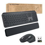 LOGITECH MX Keys Combo for Business Keyboard and mouse set backlit wireless Bluetooth LE QWERTY US International graphite (US)