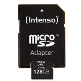 INTENSO Carte MicroSDXC Class 10 - 128 Go