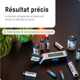 ANSMANN Testeur de piles Comfort Check