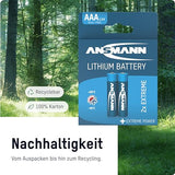 ANSMANN Piles lithium 5021013 FR03 / AAA blister de 2