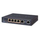 PLANET GSD-604HP Switch 6P Gigabit dont 4 PoE+ 55W