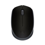 LOGITECH B170 Mouse optical 3 buttons wireless 2.4 GHz USB wireless receiver black
