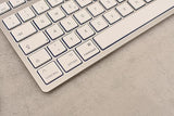CHERRY Clavier KC 6000 SLIM FOR MAC USB argent/blanc
