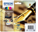 EPSON 2LB 16 ink cartridge black and tri-colour standard capacity 14.7ml 1-pack RF-AM blister w/s