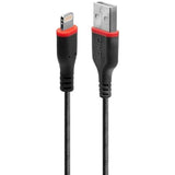 LINDY 3m Reinforced USB Type A to Lightning Charging Cable