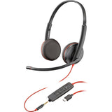 PLANTRONICS Blackwire C3225 casque USB-C+Jack -2 écouteurs