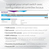 NETGEAR GS724TP V3 Switch Niv2 24p Giga PoE+ & 2SFP 190W