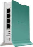 Mikrotik hAP routeur sans fil Gigabit Ethernet Monobande (2,4 GHz) Vert, Blanc