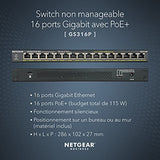 NETGEAR 16-Port Gb PoE+ Flex Switch
