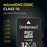 INTENSO Carte MicroSDXC Class 10 - 128 Go