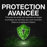 SEAGATE Exos 7E10 SATA 2To 7200tpm 256Mo cache 512e/4KN BLK