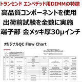TRANSCEND ECC-DIMM DDR4 16Go 2133 2Rx8 1.2V CL15