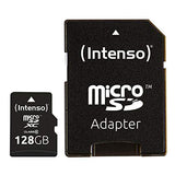 INTENSO Carte MicroSDXC Class 10 - 128 Go