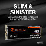 SEAGATE FireCuda 530R 1To SSD PCIe Gen4x4 NVMe M.2