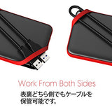 SILICON POWER External HDD Armor A62 5To 2.5p USB 3.2 Black/Red Shockproof MIL-STD 810G 516.7 Procedure IV Water-resistant IPX4