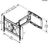 VOGEL S Bras mural PFW 6850 inclin & orient. Ultra slim