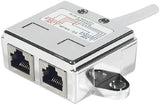Eclateur de paires RJ45 STP LAN + LAN