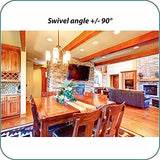 AAVARA Bras mural pivotant AR110 pour écrans 15-24