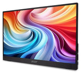 ACER Moniteur Portable PM161QB1bmiuux 15.6p LED IPS 16:9 FHD 60Hz Dalle Flat HDMI 1.4 + 2xType-C Garantie 2ans Standard