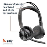 POLY Voyager Focus 2 Casque sans fil USB-A/C + stand Retail