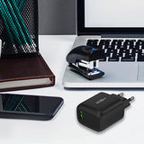 CHARGEUR SECTEUR 1 PORT USB QUICK CHARGE QC 3.0