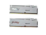 KINGSTON FURY Beast 64Go DIMM 5600MT/s DDR5 CL36 Kit of 2 White RGB EXPO