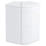 OBO ANGLE EXTERIEUR VARIABLE POUR GOULOTTE RAPID 45-2 GK 130x53 PVC BLANC
