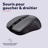 TRUST Pack clavier & souris sans fil TREZO (FR)