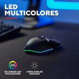 TRUST Souris gaming sans fil FELOX rétroéclairée - Noire
