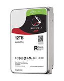 SEAGATE Ironwolf PRO Enterprise NAS HDD 12To 7200rpm 6Gb/s SATA 128Mo cache 8.9cm 3.5p 24x7 CMR for NAS & RAID Retail SinglePack