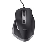 TRUST Souris filaire FYDA ECO - Noire
