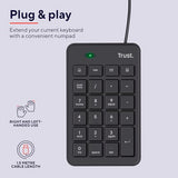 TRUST Pavé numérique filaire XALAS USB