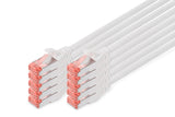 Digitus DK-1644-005-10 câble de réseau Gris 0,5 m Cat6 S/FTP (S-STP)
