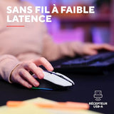 TRUST Souris gaming sans fil FELOX rétroéclairée - Blanche