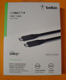 BELKIN Câble USB4 en 0.8m rétrocompatible USB3 100W
