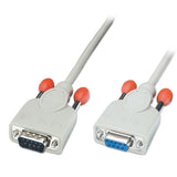 LINDY RS232 Extension Cable 9 Pin 5m Sub-D Male to Sub-D Female 1:1