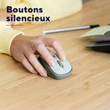 TRUST Souris sans fil compacte YVI+ ECO - Green