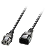 LINDY 1m IEC C14 an IEC C13 Mains Cable