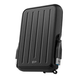 SILICON POWER External HDD Armor A66 2.5p 5To USB 3.2 IPX4 Black
